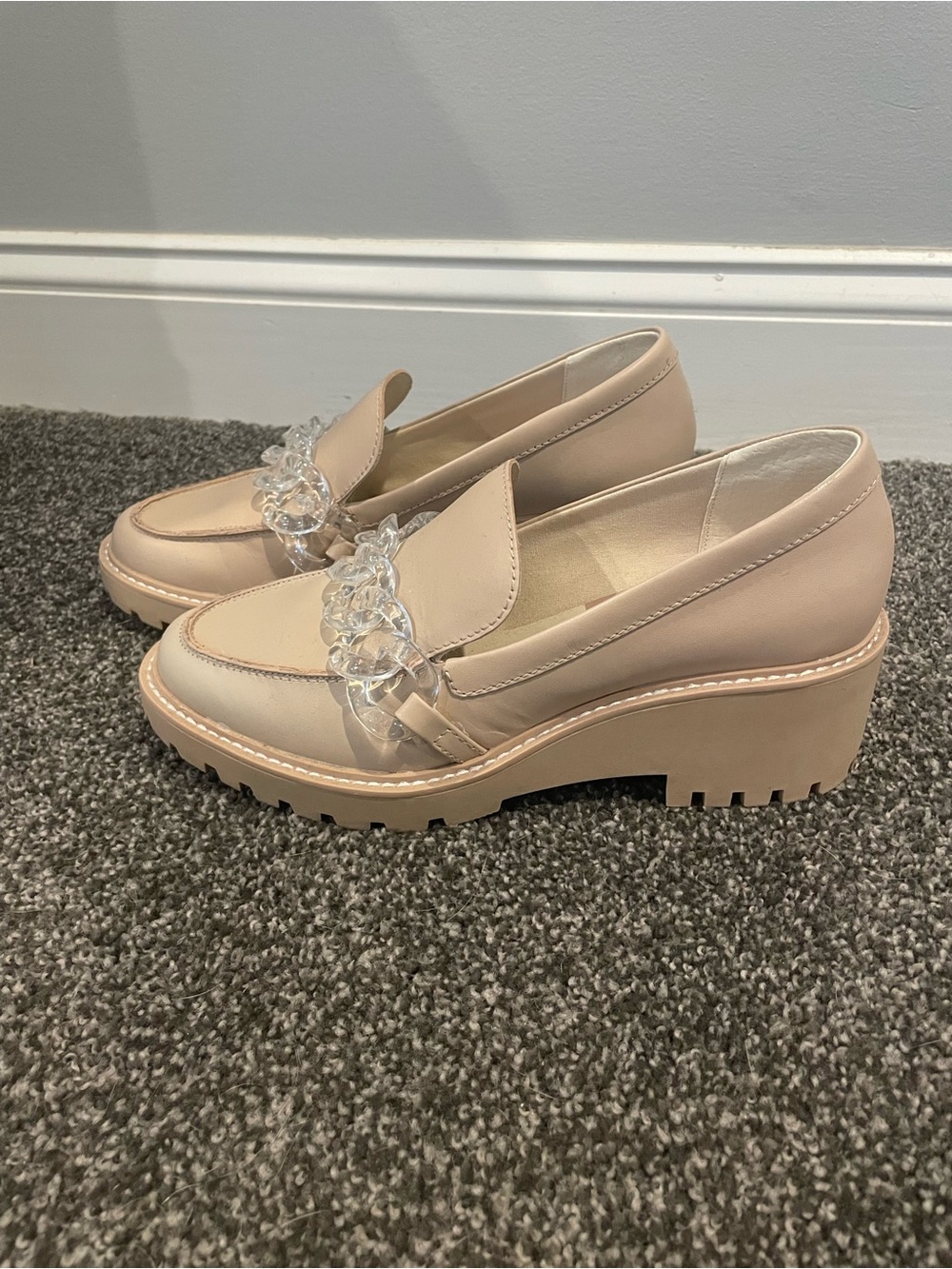 Dolce Vita Haris Leather Lug Sole Loafers